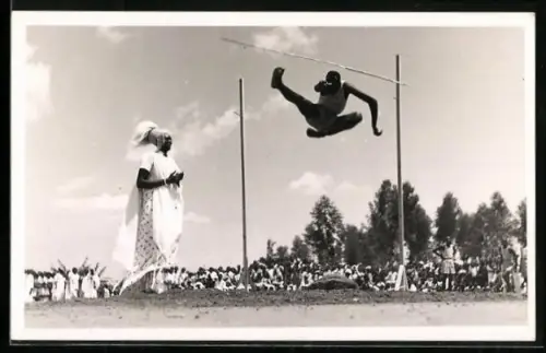 AK Leichtathlet beim Hochsprung