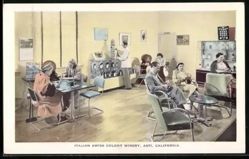 AK Asti, Italian Swiss Colony Winery, Wein