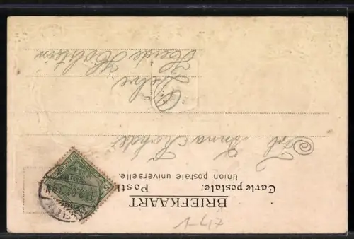 AK Königin von den Niederlanden mit Gemahl