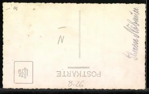 Foto-AK Bäckerei-Verkäuferinnen bei der Arbeit