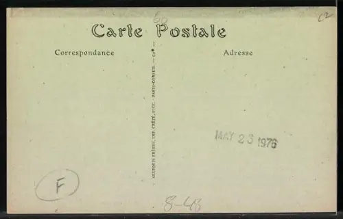 AK Beauvais, Manufacture Nationale, Teppich-Weber