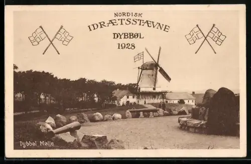 AK Dybbol, Nordisk Idraetsstaevne 1928, Leichtathletik