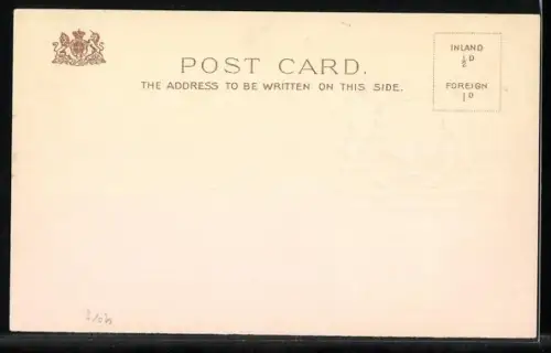 Präge-AK London, London Coat of Arms, Horse Carriage