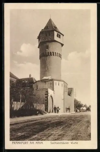 AK Frankfurt-Sachsenhausen, Sachsenhäuser Warte