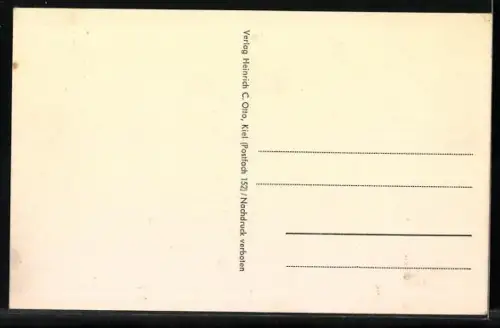 AK Ahlden a. Aller, Fachwerkhäuser, Brückepartie