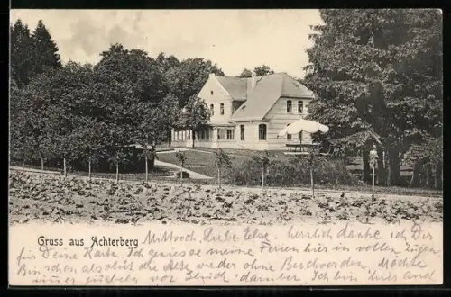 AK Achterberg / Dorfmark, Haus im Ort
