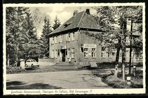 AK Töpingen /Soltau, Gasthaus Hermannseck