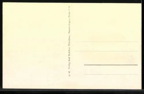 AK Töpingen /Soltau, Gasthaus Hermannseck, Inh. Walter Franke