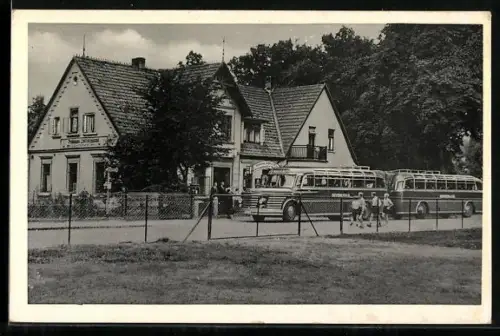 AK Tewel, Gasthof Lemmermann, Raststätte an der Bundesstrasse 71