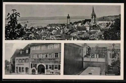 AK Zeil /Mainfranken, Gasthaus Zur Stadt Zeil, Inh. Karl Hertlein