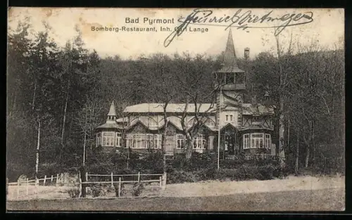 AK Bad Pyrmont, Bomberg-Restaurant, Inh. Carl Lange