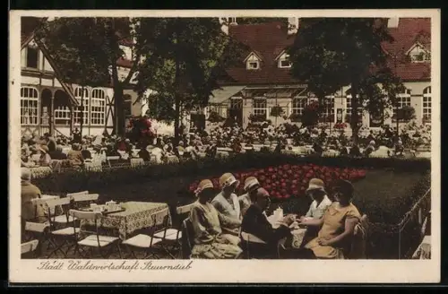 AK Hannover, Gasthaus Städt. Waldwirtschaft Steuerndieb, Inh. Herm. Lange