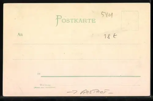 AK St. Goar, Gasthof Rheinlust, Besitzer J. von Büren, Loreley