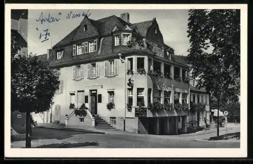 AK Nassau a. d. Lahn, Hotel Zum Anker, Inh. Karl Blank