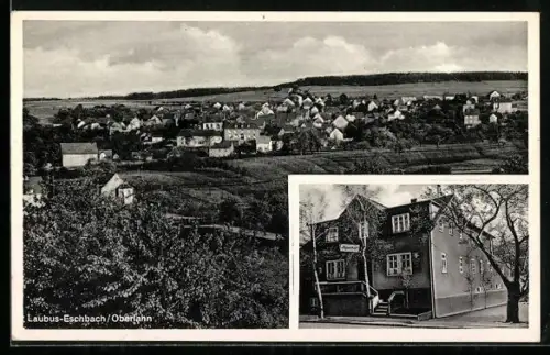 AK Laubus-Eschbach /Oberlahn, Gasthaus und Pension Jägerhof, Bes. Wilhelm Kramer