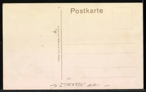 AK Siegen, Strasse am Marburger Tor