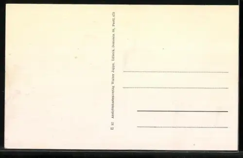 AK Ahlden a. d. Aller, Gemischtw. v. Hans-Detlef Oetter, Fachwerkhaus