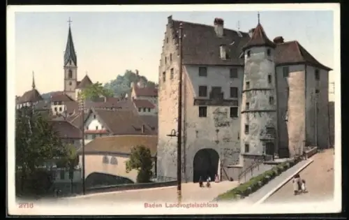 AK Baden, Landvogteischloss