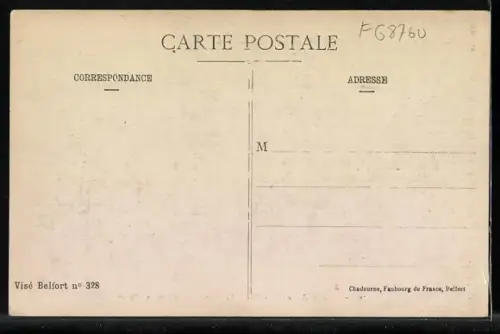 AK Willer, Entrée du village et l`Eglise