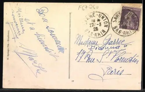 AK Saar-Union, Place de la Republique