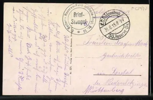 AK Wesserling /O.-Els., Ortsansicht aus der Vogelschau