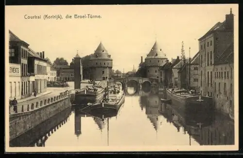 AK Courtrai, Die Broel-Türme