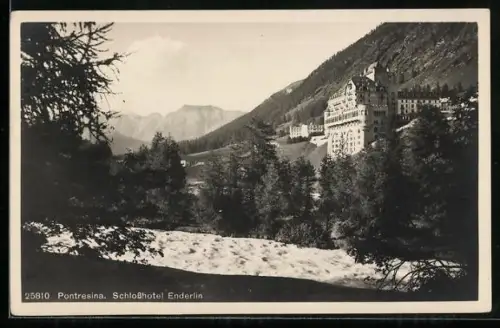 AK Pontresina, Schlosshotel Enderlin