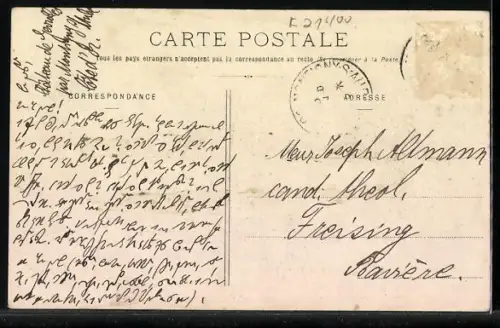 AK Châtillon-sur-Seine, Les Nouveaux Ponts avec troupeau au bord de la rivière