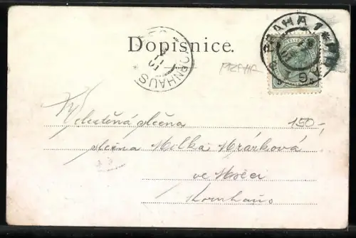 Lithographie Praha, Zofin, Zofinsky Ostpov, Josef Zelenka