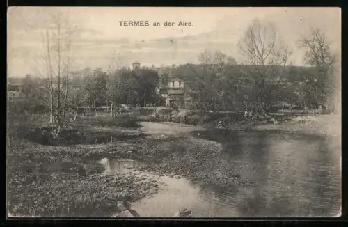 AK Termes, Ortspartie an der Aire