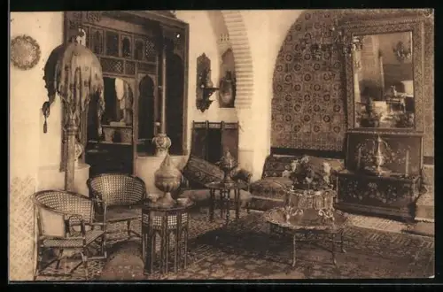 AK Alger, Hotel St-George, Le Salon mauresque