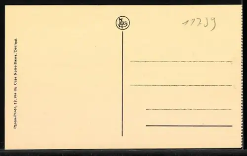 AK Reklame Phono-Photo Douai, Rue de l`Universite