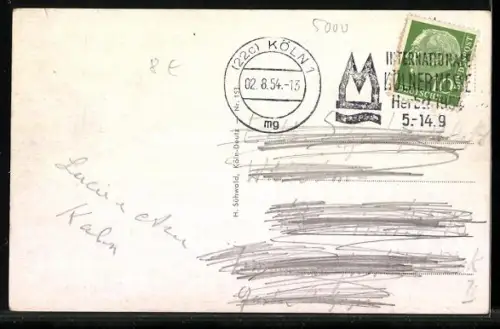 AK Köln am Rhein, Kölner Herbstmesse 1951, Messegelände