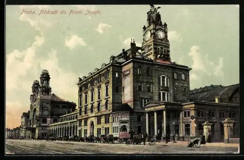 AK Praha, Nádrazi cisare Frantiska Josefa I