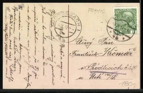 AK Praha, Nádrazi cisare Frantiska Josefa I