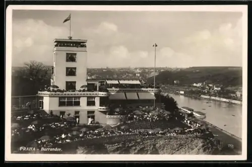 AK Prag / Praha, Barrandov, Restaurace
