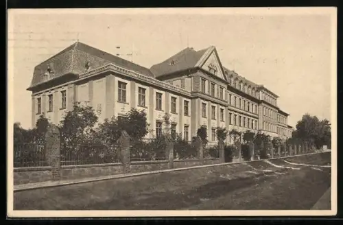 AK Prag / Praha-Bubenec, Arcib. gymnasium