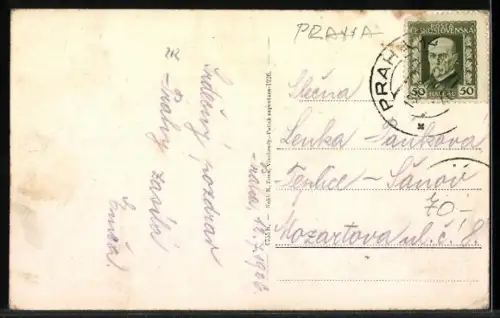 AK Prag / Praha-Hvezda, Letohrádek