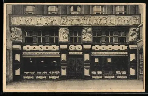 AK Prag / Praha, Bank CSL Legli