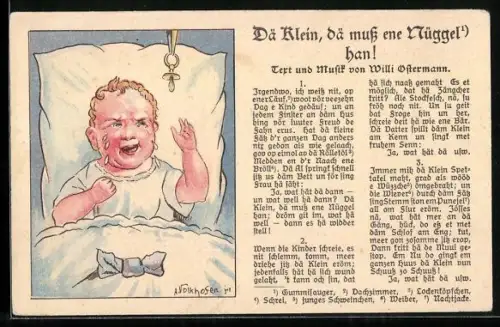 AK Köln, Lied Dä Klein, dä muss ene Nüggel han!