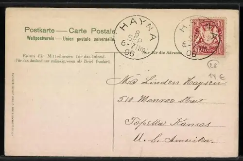 AK Frankfurt a. M., Bahnhofsplatz mit Strassenbahn