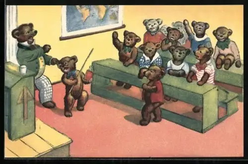 AK Bärenschule, menschliche Teddies