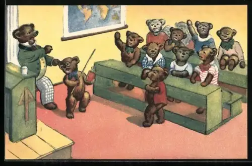 AK Bärenschule, menschliche Teddies