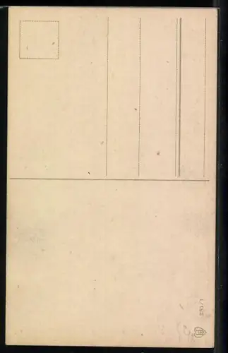 Künstler-AK Friedrich Kaskeline: Herr bittet um die Liebe einer Dame