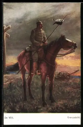 AK Grenzwacht, Soldat auf seinem Pferd