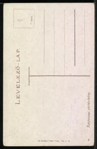 AK Frau in ungarischer Tracht