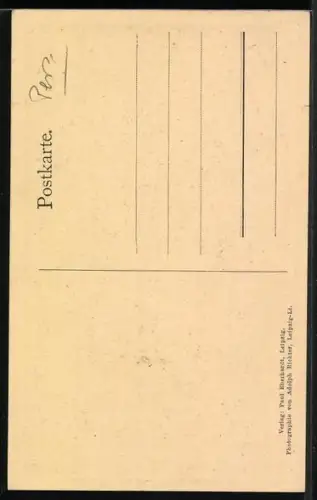 AK Mediziner mit Vollbart, Brustbild