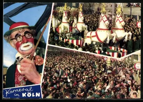 AK Köln, Karneval, Festzug