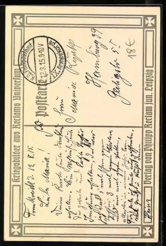 Künstler-AK Der Zweibund im Sturm, nach Martin Wiegand, Zweibund & Germanenkult