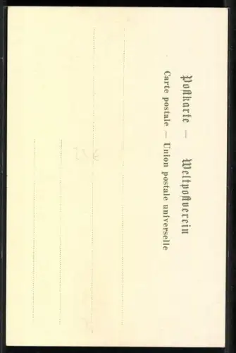 AK Wappen von Monaco mit Mönchen